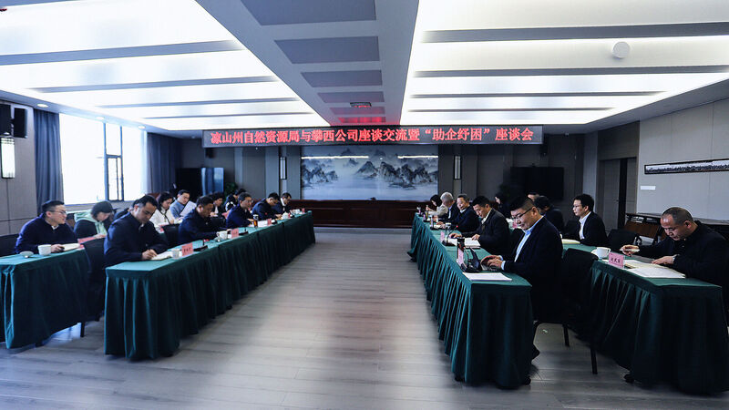 凉山州自然凯时凯时首页局赴攀西公司座谈交流