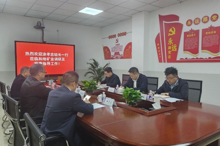 强化党建引领 深化制度建设 推动高质量生长——省自然凯时凯时首页投资集团向导赴和地矿业开展专题调研