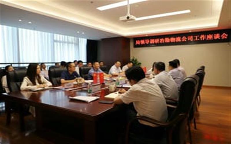 局向导一行莅临冶勘物流公司调研指导事情