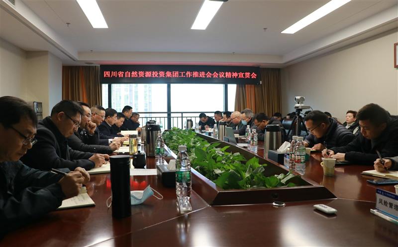 蜀通建设集团学习贯彻省自然凯时凯时首页投资集团主要聚会精神及向导讲话精神
