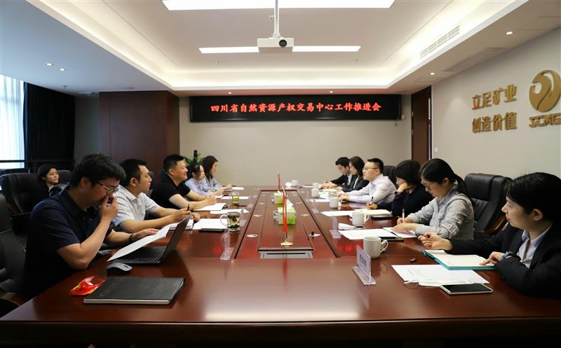冶勘物流公司牵头召开四川省自然凯时凯时首页产权生意中心事情推进会