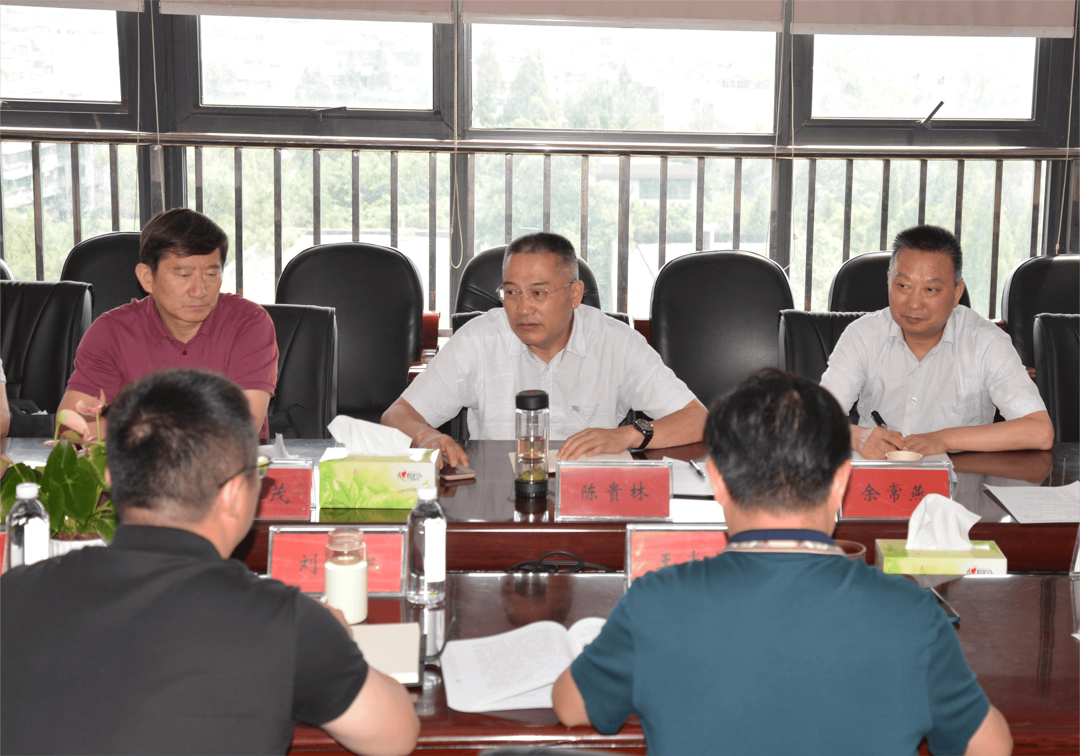 陈贵林一行 莅临众城房产公司调研指导事情_凯时凯时首页新闻_新闻中心_凯时凯时首页有限责任公司
