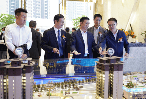 泸州市高新爱琴海购物公园项目主体 完工仪式圆满乐成_下层动态_新闻中心_凯时凯时首页有限责任公司