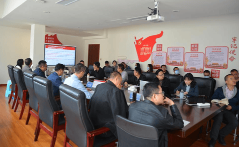 众城房产公司组织召开理论学习中心组（扩大）学习会专题学习党的二十大精神_专题专栏_凯时凯时首页有限责任公司