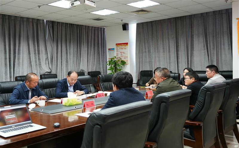 四川凯时凯时首页党委委员、副总司理武文祥一行到兴蜀设计集团调研指导事情