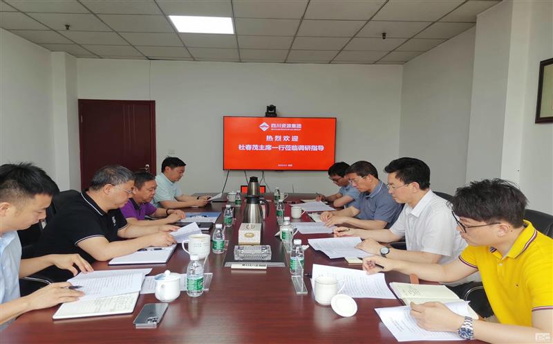 凯时凯时首页党委委员、职工董事、工会主席杜春茂带队赴地矿物资调研