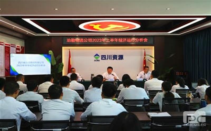 冶勘物流公司组织召开2023年上半年经济运行剖析会