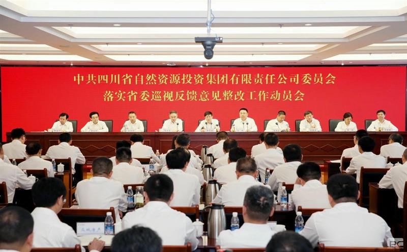 集团党委召开落实省委巡视反馈意见整改事情发动会