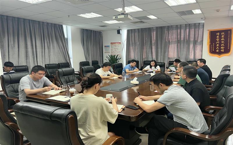 兴蜀设计集团组织召开稳增添事情专班推进会