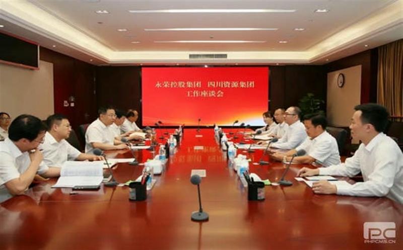 永荣控股集团一行到访集团睁开事情座谈