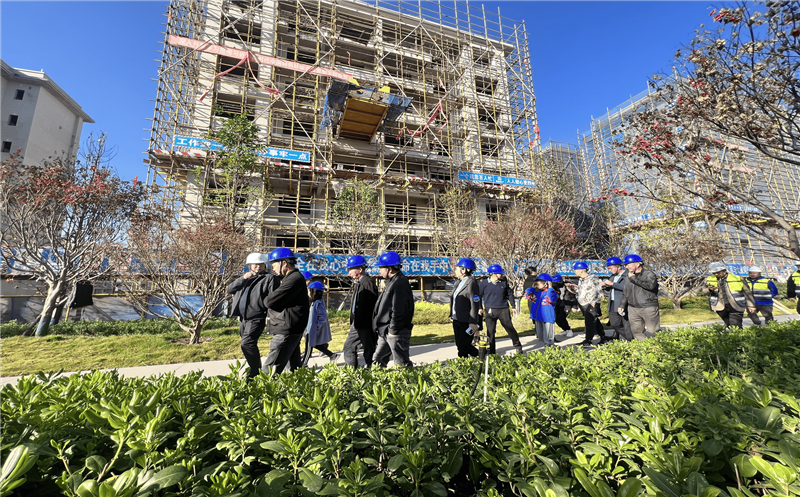亲临实境 | 海河上院·上林栖工地开放日盛启，，，，，实探未来新家