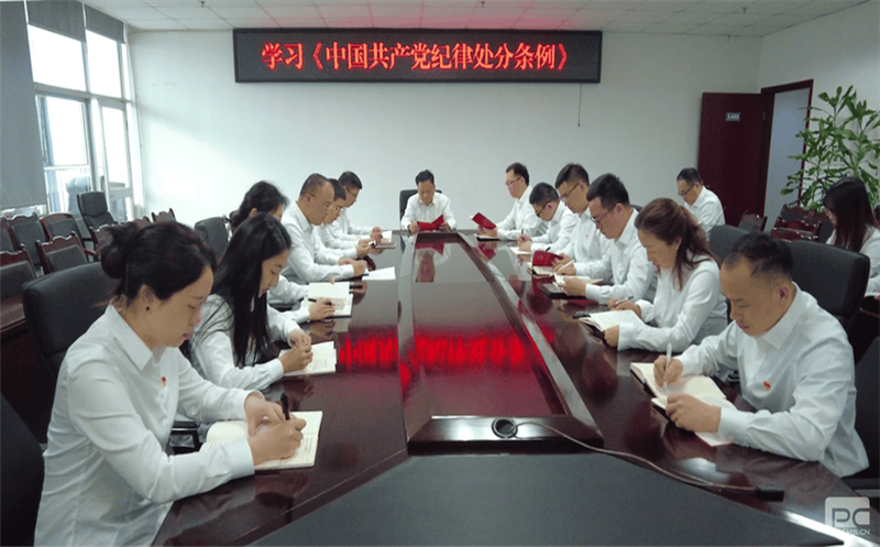 增强规则意识，，，，，，严守纪律底线 ——物探院组织学习新修订《中国共产党纪律处分条例》